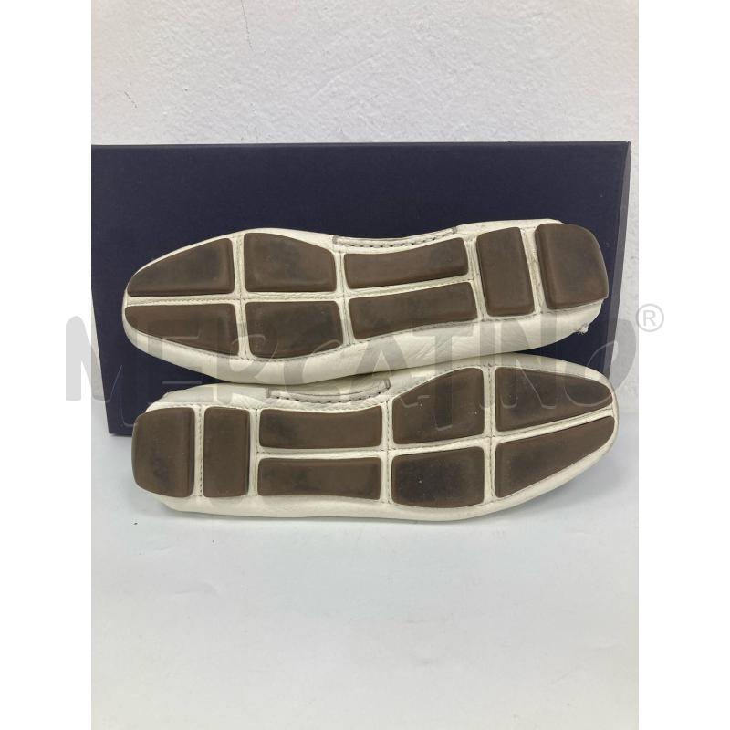 MOCASSINI DONNA PRADA DAINO BIANCO | Mercatino dell'Usato Gazzada schianno 4