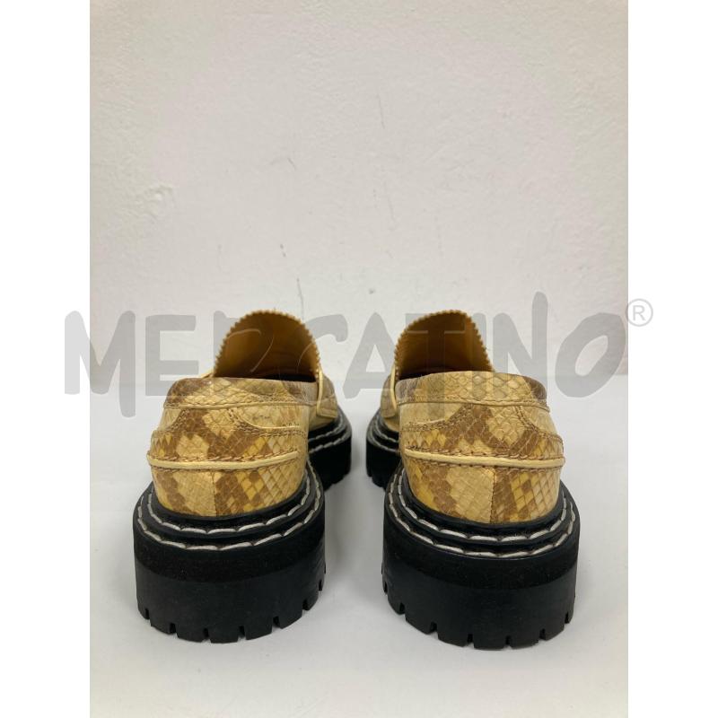 MOCASSINI DONNA PROENZA SCHOULER STAMPA PITONATA GIALLA | Mercatino dell'Usato Gazzada schianno 3
