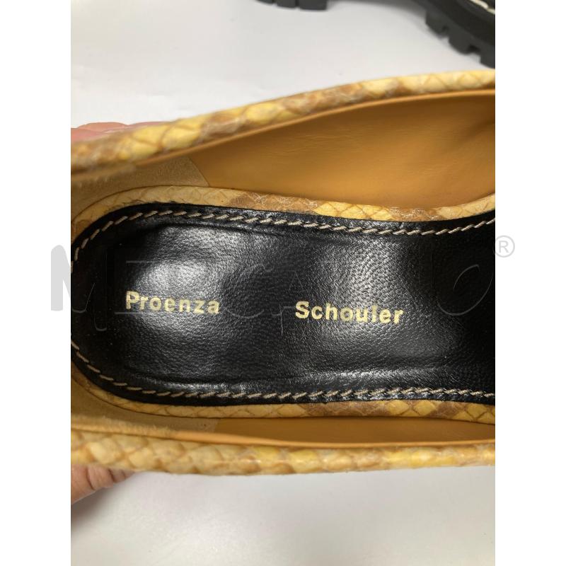 MOCASSINI DONNA PROENZA SCHOULER STAMPA PITONATA GIALLA | Mercatino dell'Usato Gazzada schianno 5