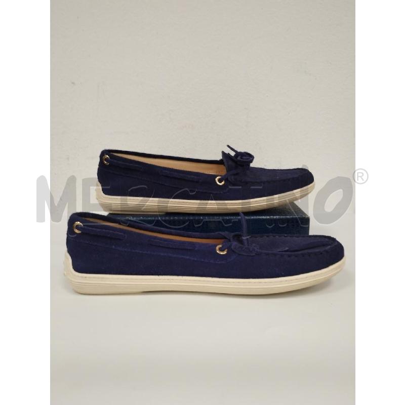 MOCASSINI DONNA TODS TELA BLU | Mercatino dell'Usato Gazzada schianno 2