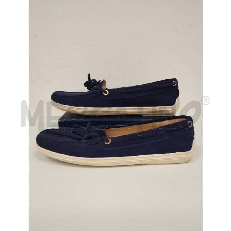 MOCASSINI DONNA TODS TELA BLU | Mercatino dell'Usato Gazzada schianno 3