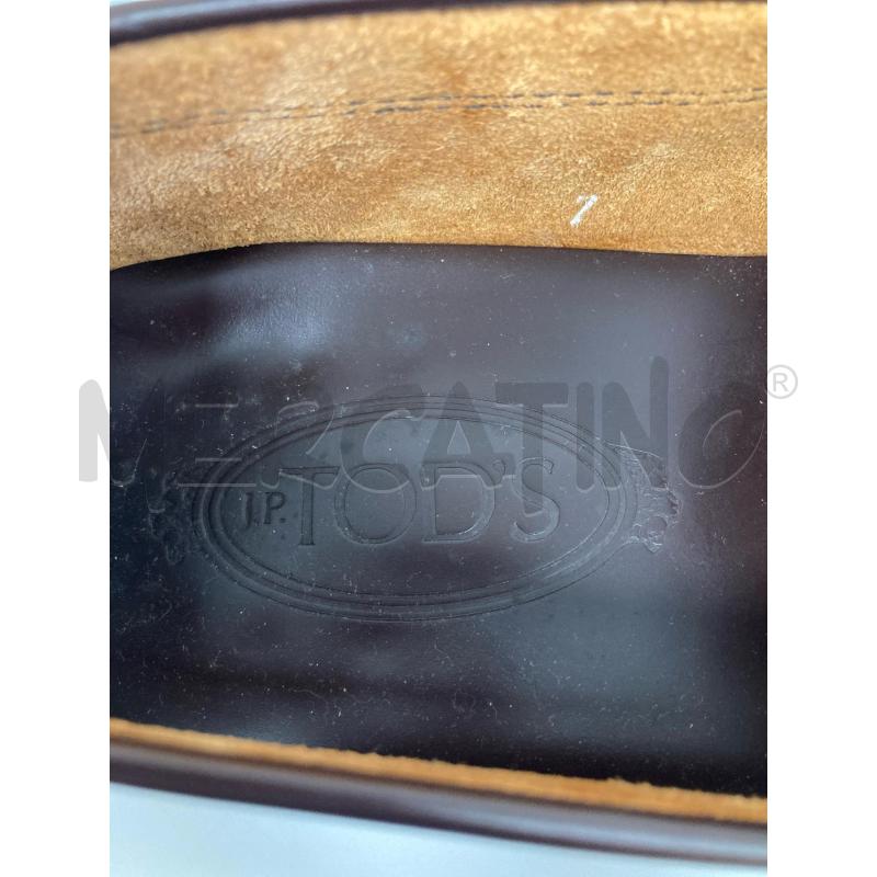 MOCASSINI PELLE UOMO TOD'S TESTA DI MORO | Mercatino dell'Usato Gazzada schianno 5