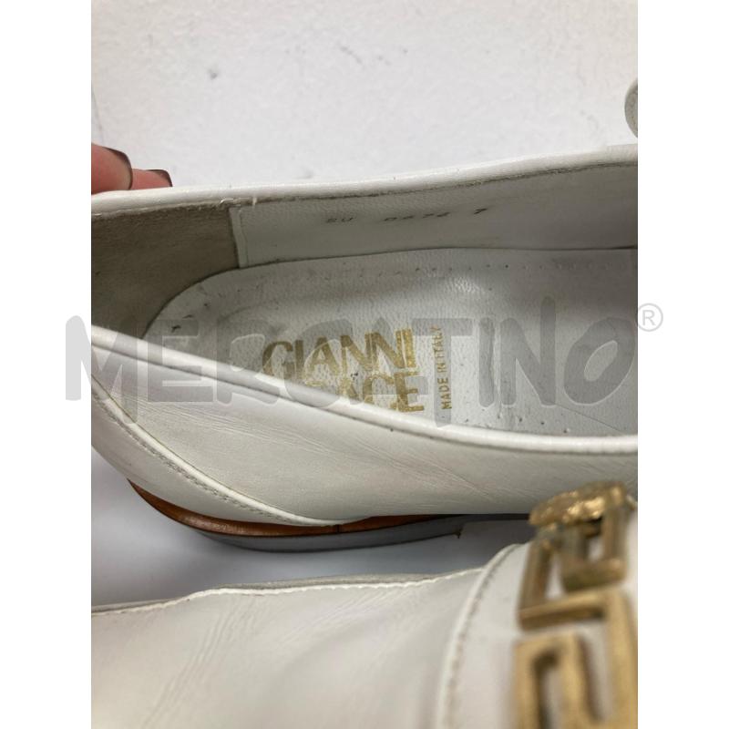 MOCASSINI PELLE VERSACE BIANCHI | Mercatino dell'Usato Gazzada schianno 5