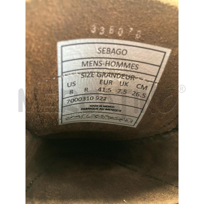 MOCASSINI SEBAGO MARRONI | Mercatino dell'Usato Gazzada schianno 5