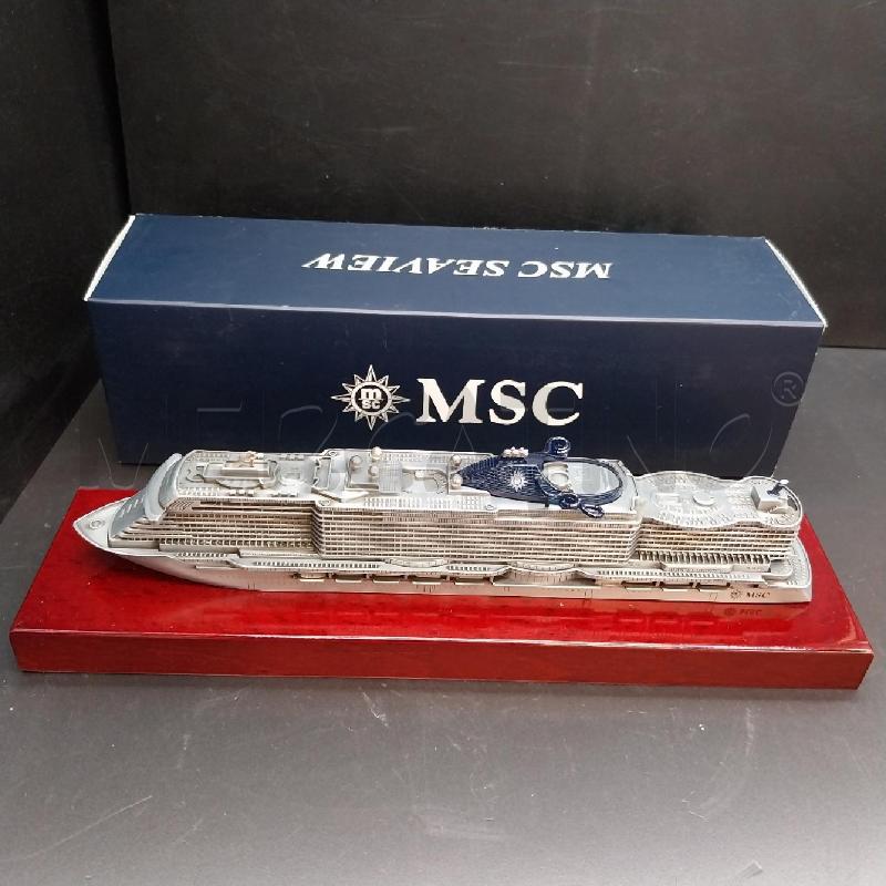 MODELLINO NAVE MSC SEAVIEW | Mercatino dell'Usato Gazzada schianno 4