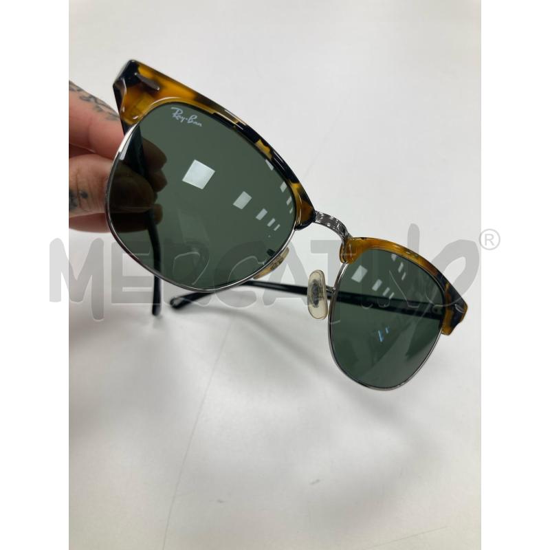 OCCHIALI RAYBAN 3016 CLUBMASTER  | Mercatino dell'Usato Gazzada schianno 2