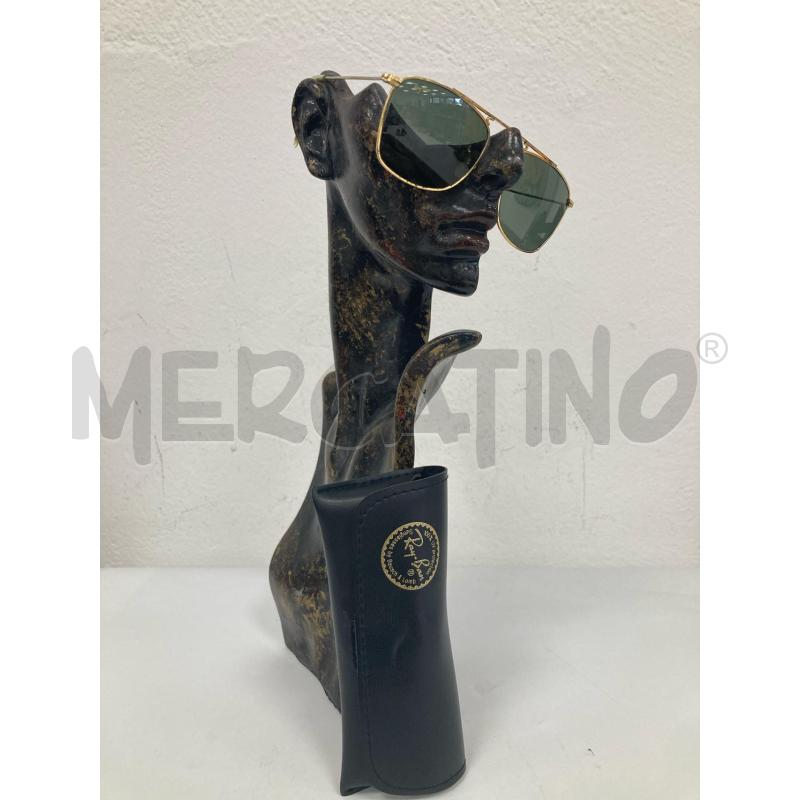 OCCHIALI  RAYBAN QUADRATI CUSTODIA BANCO | Mercatino dell'Usato Gazzada schianno 1