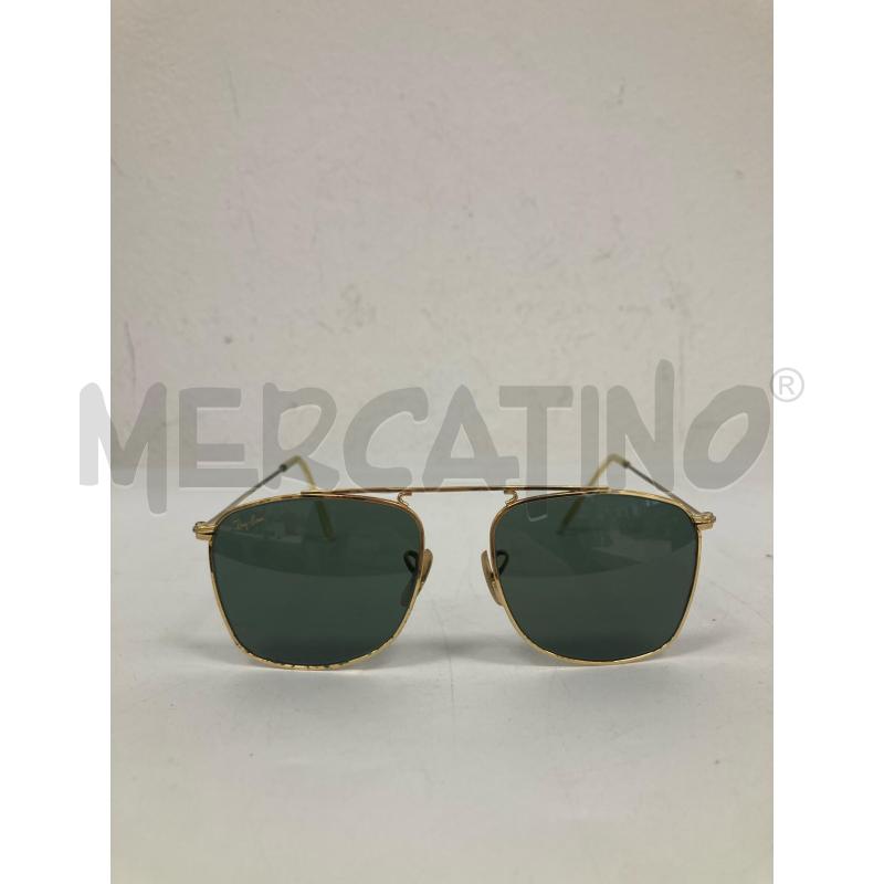 OCCHIALI  RAYBAN QUADRATI CUSTODIA BANCO | Mercatino dell'Usato Gazzada schianno 2