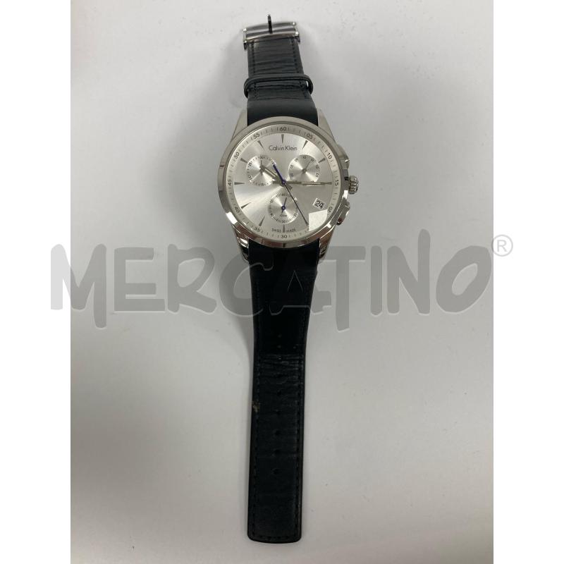 OROLOGIO CALVIN KLAIN QUADRANTE BIANCO | Mercatino dell'Usato Gazzada schianno 2