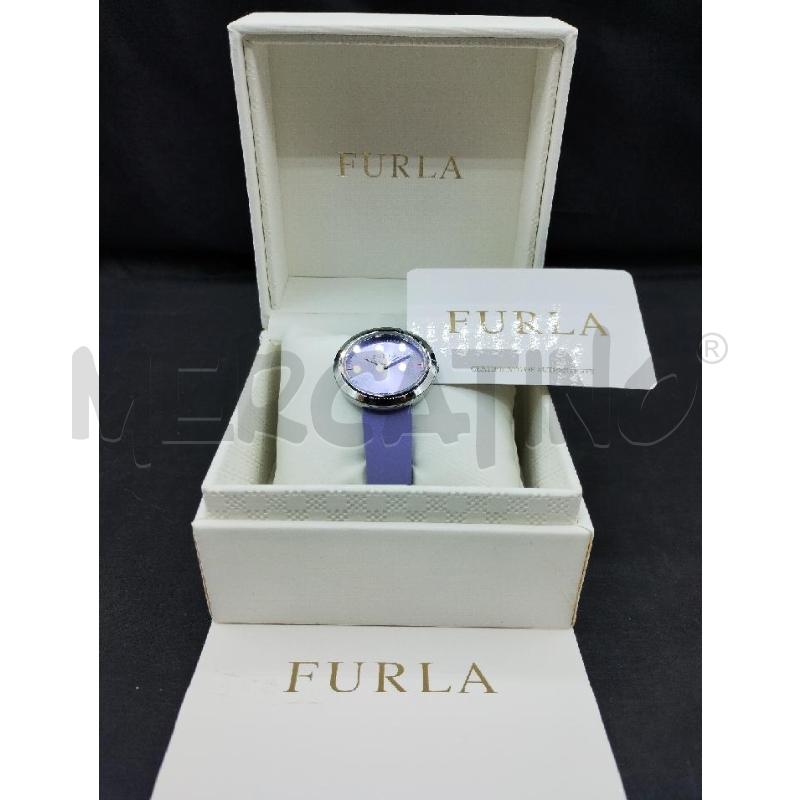 OROLOGIO DA POLSO FURLA LILLA CON SCATOLA | Mercatino dell'Usato Gazzada schianno 1