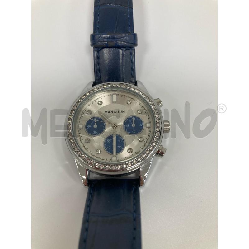 OROLOGIO DA POLSO MANGUUN BLU | Mercatino dell'Usato Gazzada schianno 2