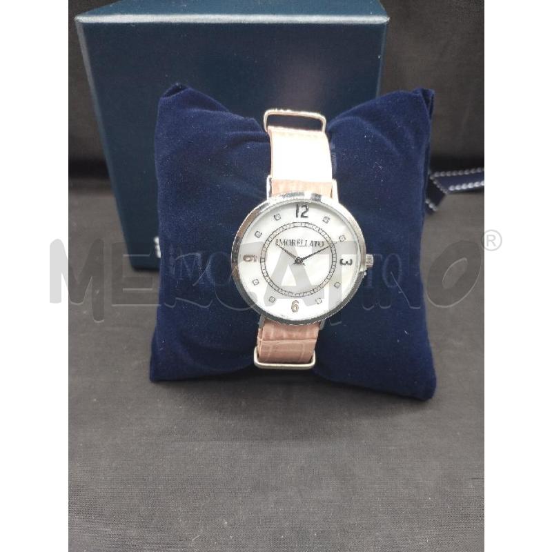OROLOGIO DA POLSO MORELLATO MADREPERLA CINTURINO ROSA | Mercatino dell'Usato Gazzada schianno 1