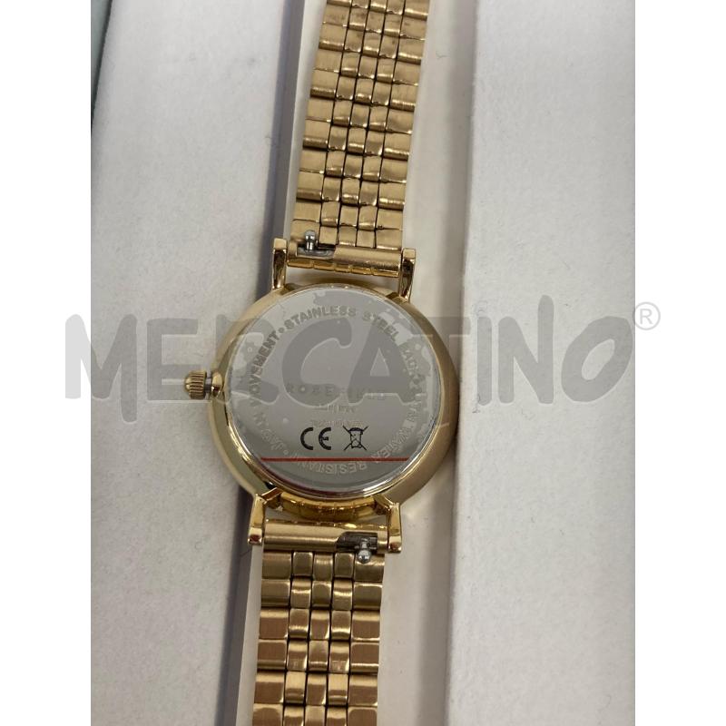 OROLOGIO DA POLSO ROSEFIELD DORATO QUADRANTE BIANCO | Mercatino dell'Usato Gazzada schianno 3