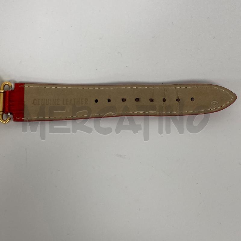 OROLOGIO ROBERTO SINISI PELLE ROSSO | Mercatino dell'Usato Gazzada schianno 4