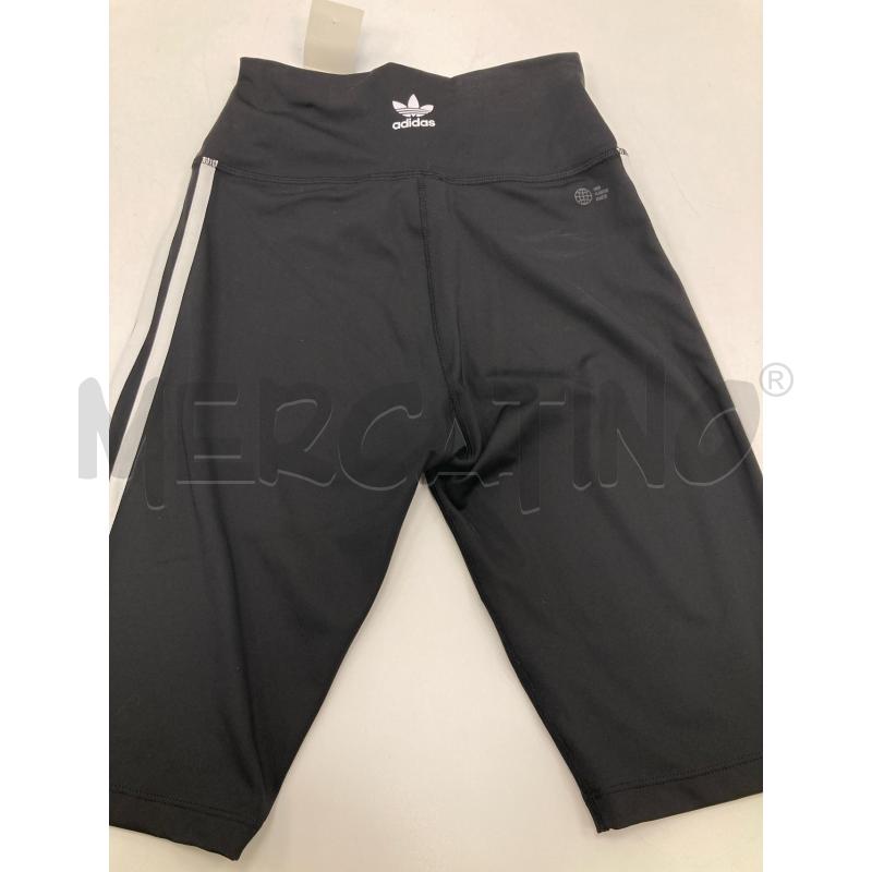 PANTALONCINO DONNA ADIDAS NERO RIGA BIANCA CARTELLINO | Mercatino dell'Usato Gazzada schianno 2