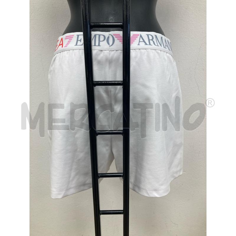 PANTALONCINO DONNA ARMANI BIANCHI SCRITTA ELASTICO | Mercatino dell'Usato Gazzada schianno 2