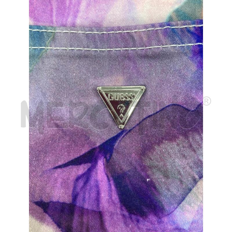 PANTALONCINO DONNA GUESS ARANCIO VIOLA | Mercatino dell'Usato Gazzada schianno 5