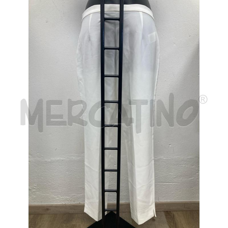 PANTALONE DONNA BIANCHI KRIZIA LOGO DORATO | Mercatino dell'Usato Gazzada schianno 2