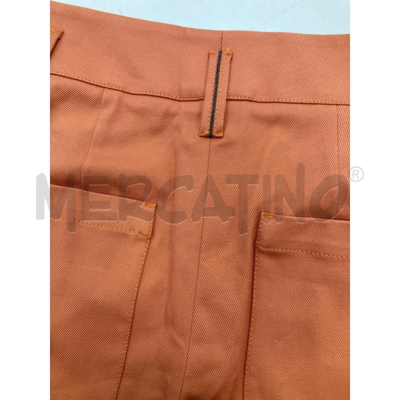 PANTALONE DONNA BRUNELLO CUCINELLI ARANCIO CARTELLINO | Mercatino dell'Usato Gazzada schianno 5