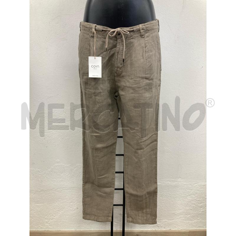 PANTALONE DONNA COIN LINO MARRONI CARTELLINO | Mercatino dell'Usato Gazzada schianno 1