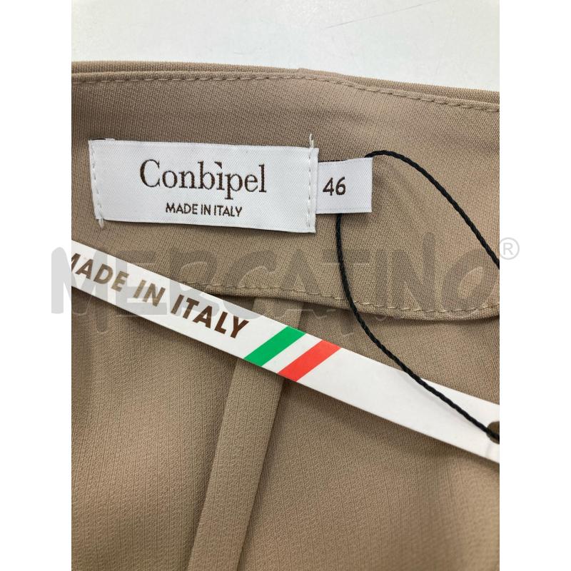 PANTALONE DONNA CONBIPEL SABBIA CARTELLINO | Mercatino dell'Usato Gazzada schianno 3