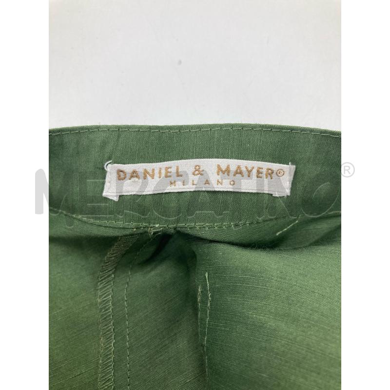 PANTALONE DONNA DANIEL& MAYER SETA LINO VERDE | Mercatino dell'Usato Gazzada schianno 3