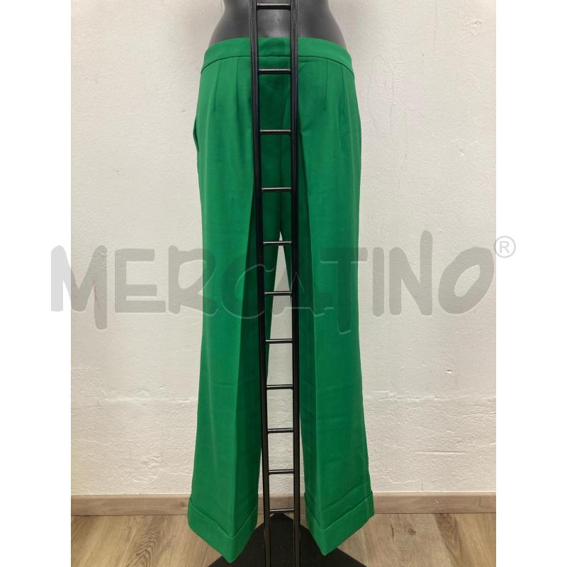 PANTALONE DONNA DOLCE&GABBANA VERDE CUCITURA BIANCA | Mercatino dell'Usato Gazzada schianno 2