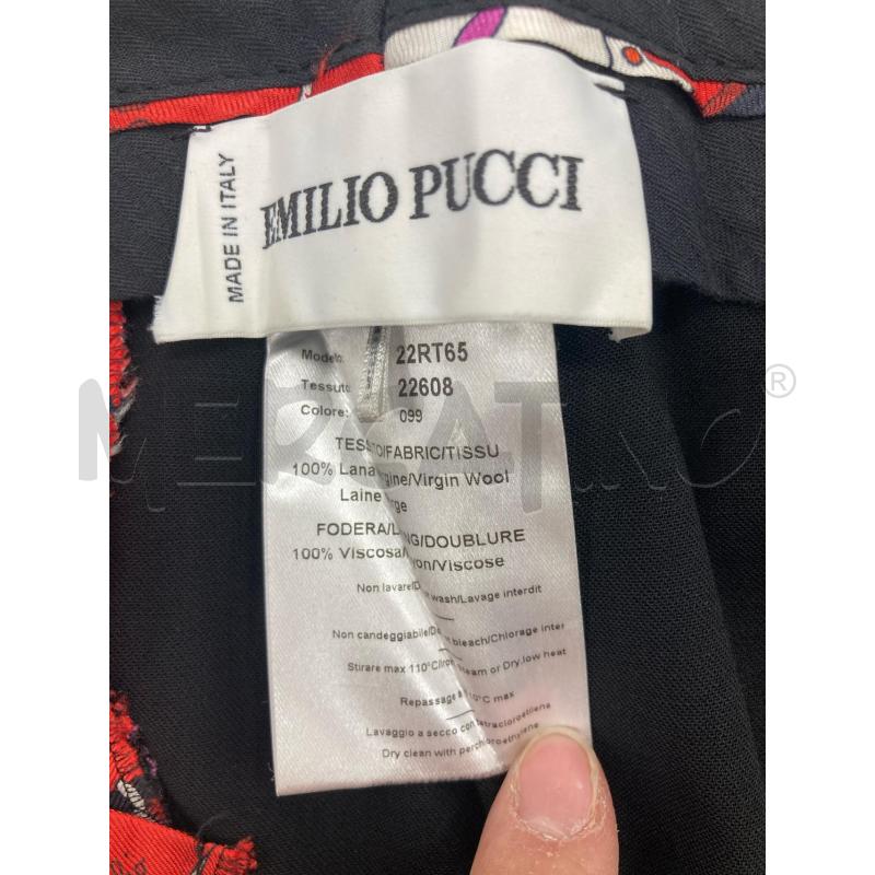 PANTALONE DONNA EMILIO PUCCI NERO | Mercatino dell'Usato Gazzada schianno 3