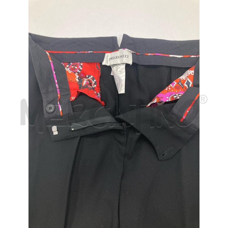 PANTALONE DONNA EMILIO PUCCI NERO | Mercatino dell'Usato Gazzada schianno 4