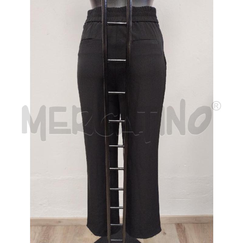 PANTALONE DONNA FRACOMINA NERO RIGA CENTRALE  | Mercatino dell'Usato Gazzada schianno 2