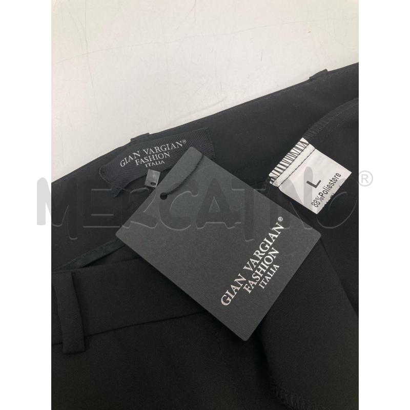 PANTALONE DONNA GIAN VARGIAN NERO CARTELLINO | Mercatino dell'Usato Gazzada schianno 3