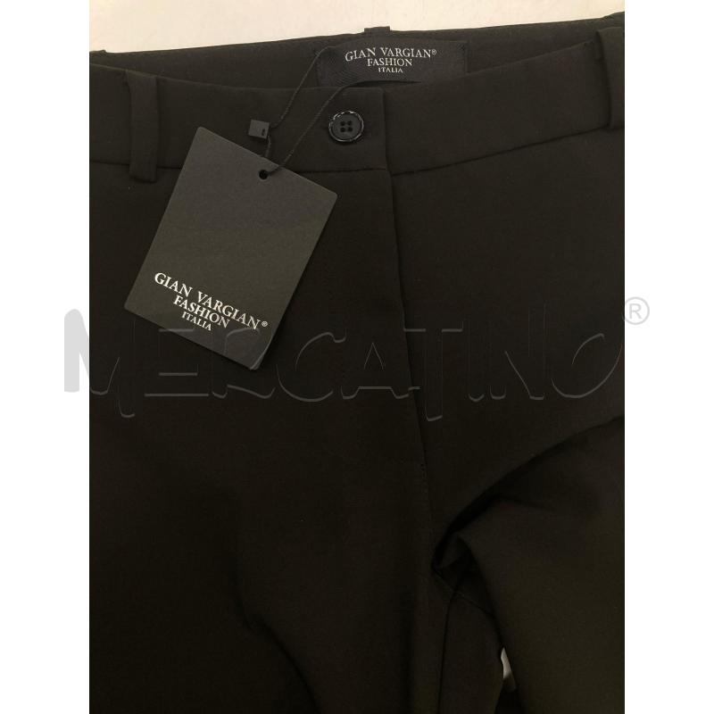 PANTALONE DONNA GIAN VARGIAN NERO CARTELLINO | Mercatino dell'Usato Gazzada schianno 4