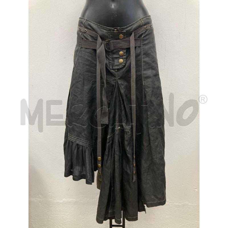 PANTALONE DONNA GONNA MARRONE AMPIO MARRONE | Mercatino dell'Usato Gazzada schianno 1