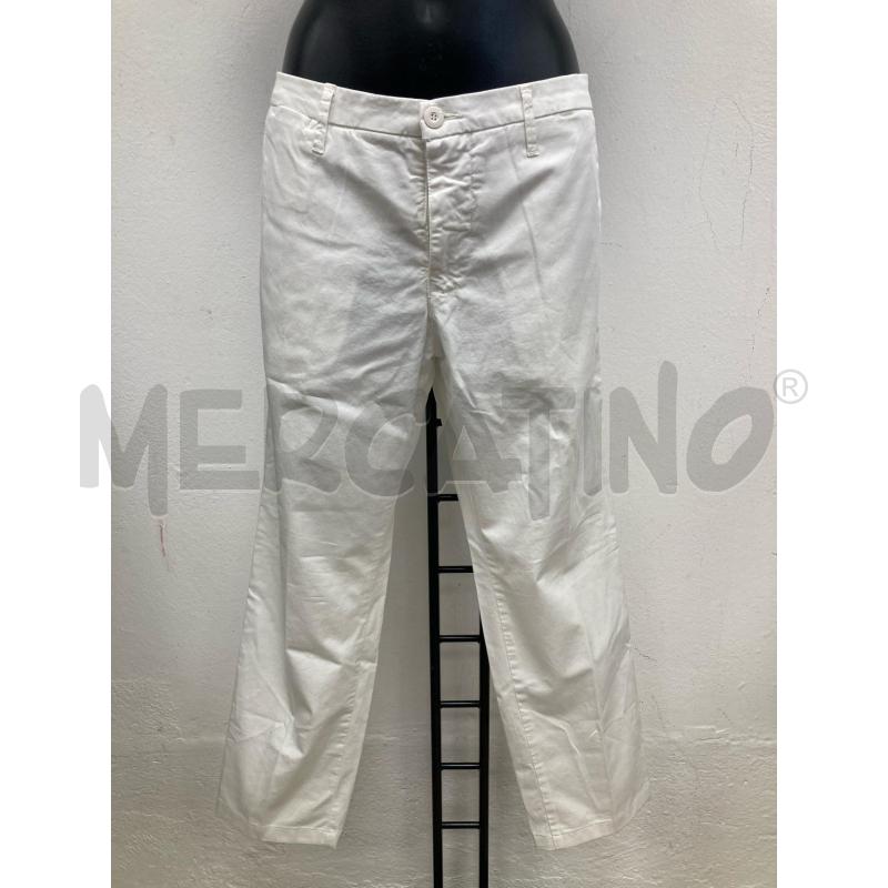PANTALONE DONNA LIUJO BIANCO | Mercatino dell'Usato Gazzada schianno 1