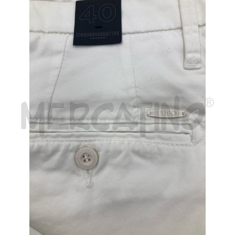 PANTALONE DONNA LIUJO BIANCO | Mercatino dell'Usato Gazzada schianno 5