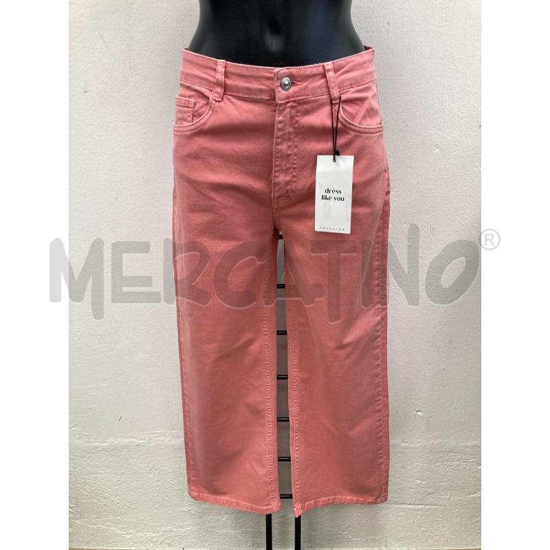 PANTALONE DONNA LOLALIZA ROSA CARTELLINO | Mercatino dell'Usato Gazzada schianno 1