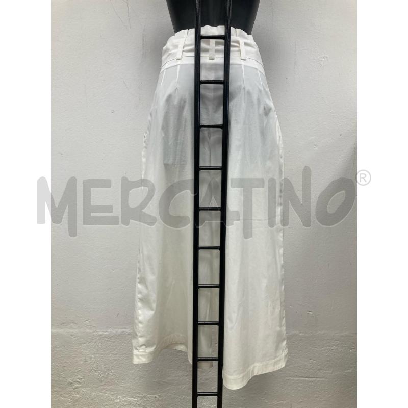 PANTALONE DONNA LUISA SPAGNOLI BIANCO PENS VITA | Mercatino dell'Usato Gazzada schianno 2