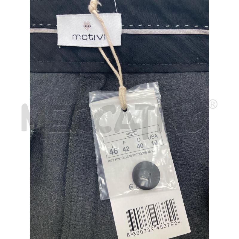 PANTALONE DONNA MOTIVI GRIGIO CARTELLINO | Mercatino dell'Usato Gazzada schianno 3