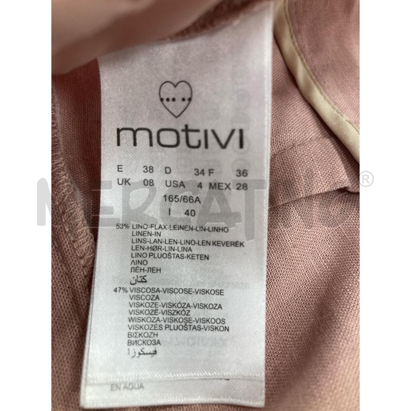 PANTALONE DONNA MOTIVI ROSA CARTELLINO | Mercatino dell'Usato Gazzada schianno 4