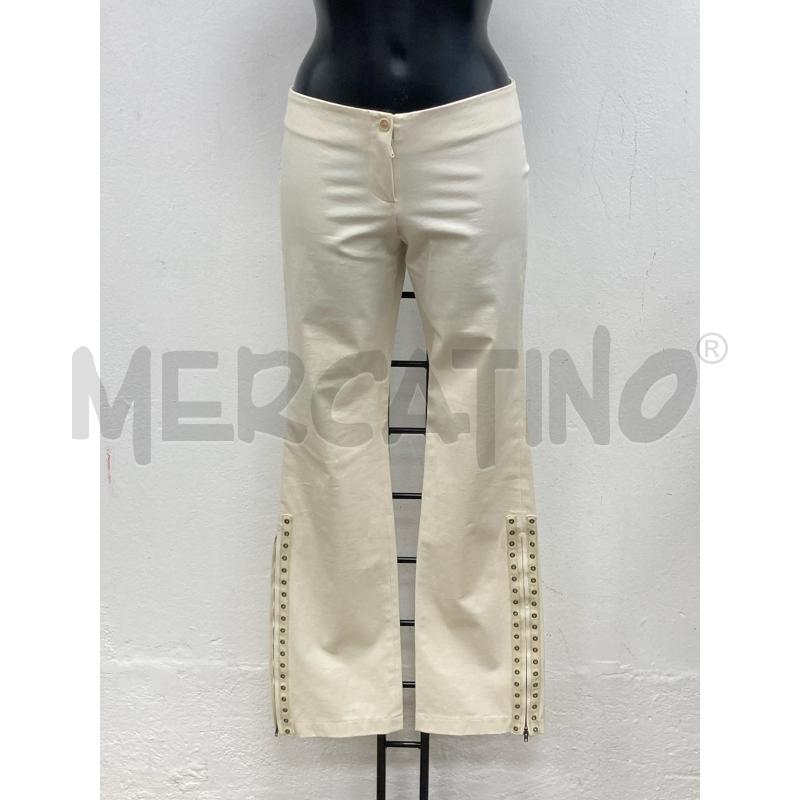 PANTALONE DONNA PINKO BEIGE LACCI | Mercatino dell'Usato Gazzada schianno 1