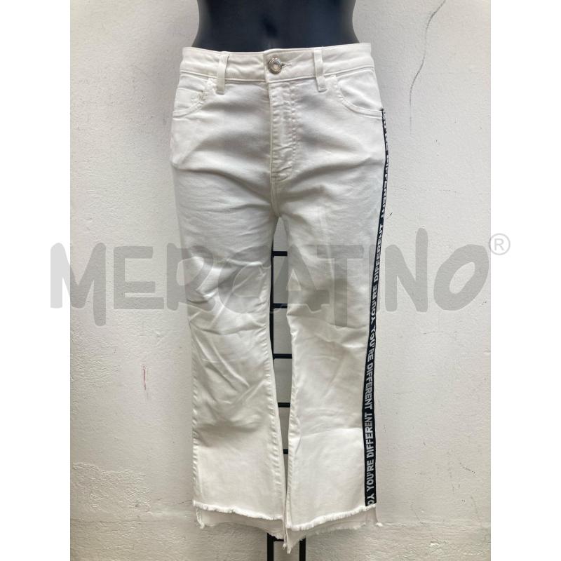 PANTALONE DONNA PINKO BIANCHI | Mercatino dell'Usato Gazzada schianno 1