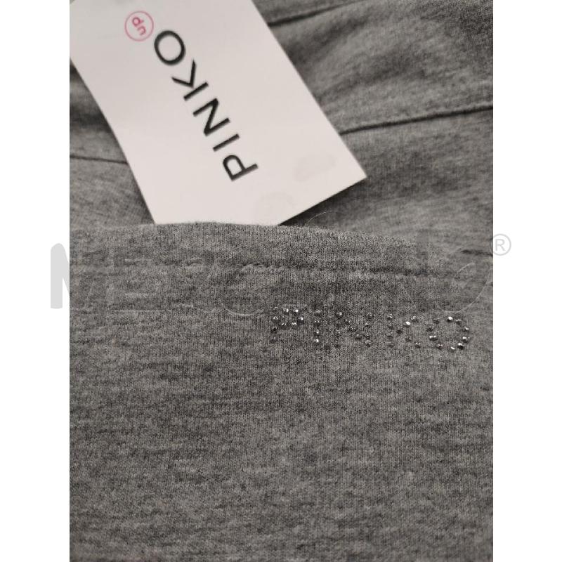 PANTALONE DONNA PINKO GRIGIA BANDA LATERALE | Mercatino dell'Usato Gazzada schianno 5