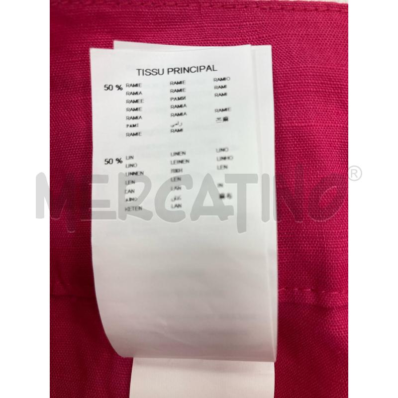 PANTALONE DONNA PROMOD  LINO FUXIA | Mercatino dell'Usato Gazzada schianno 4