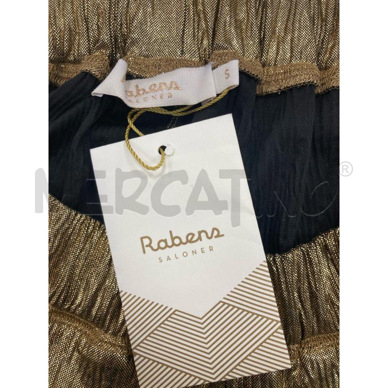 PANTALONE DONNA RABENS DORATI | Mercatino dell'Usato Gazzada schianno 3