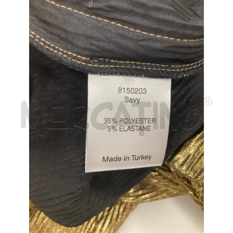 PANTALONE DONNA RABENS DORATI | Mercatino dell'Usato Gazzada schianno 4