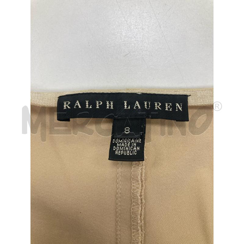 PANTALONE DONNA RALPH LAUREN BEIGE | Mercatino dell'Usato Gazzada schianno 3