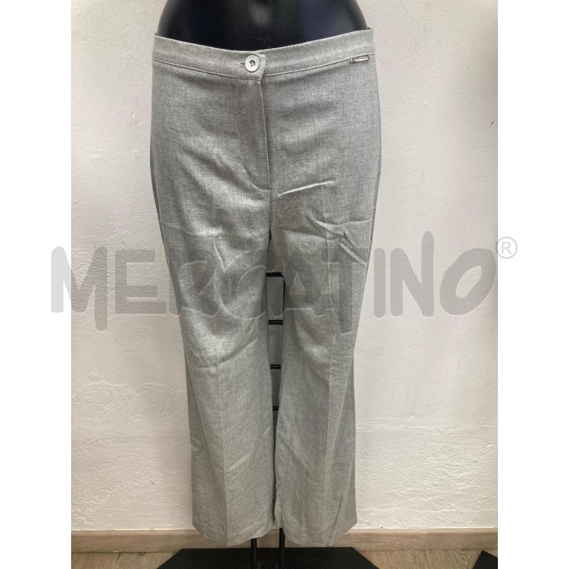 PANTALONE DONNA SANDRO FERRONE CARTELLINO GRIGIO CHIARO | Mercatino dell'Usato Gazzada schianno 1