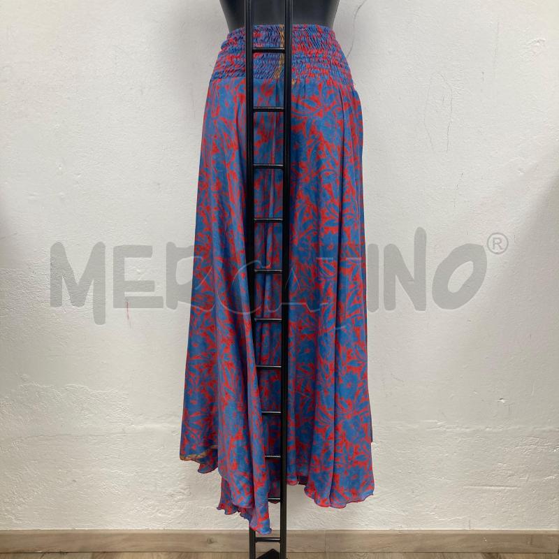 PANTALONE DONNA SETSA BLU ROSSO | Mercatino dell'Usato Gazzada schianno 2