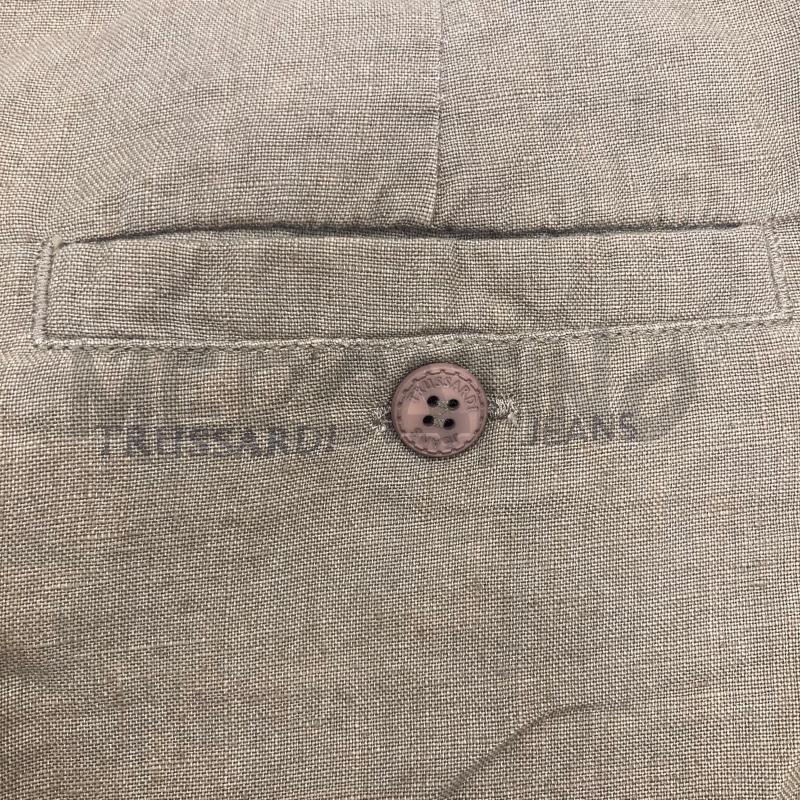 PANTALONE DONNA TRUSSARDI LINO MARRONE | Mercatino dell'Usato Gazzada schianno 4