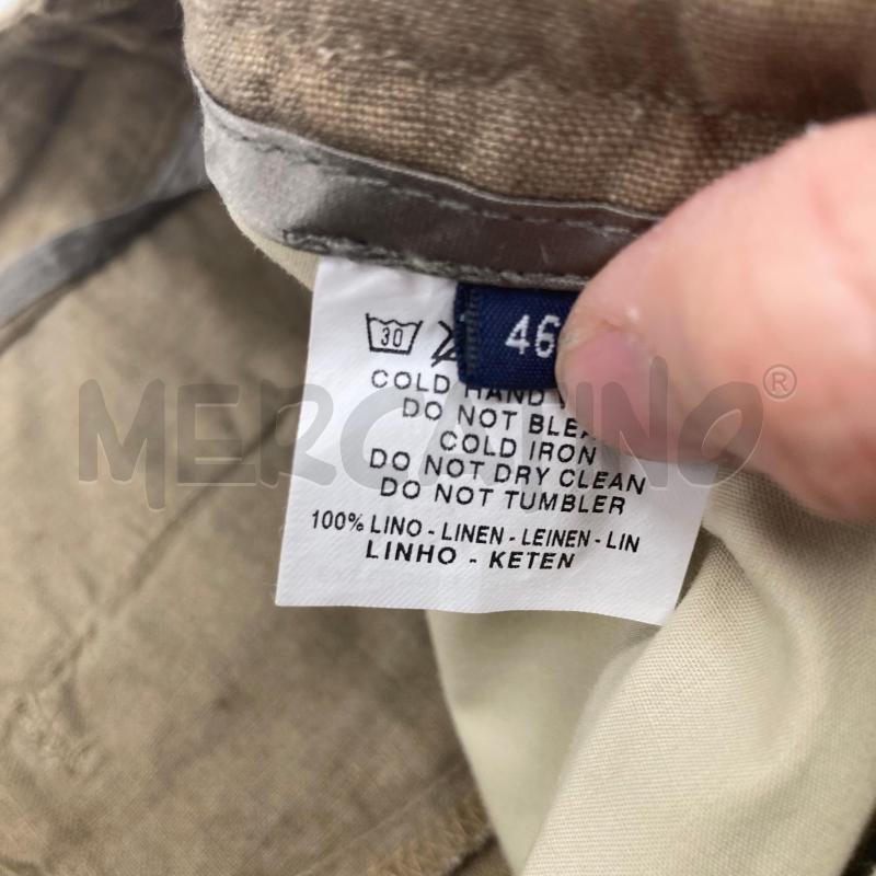 PANTALONE DONNA TRUSSARDI LINO MARRONE | Mercatino dell'Usato Gazzada schianno 5
